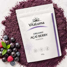 Load image into Gallery viewer, VitaLuma Organic Acai Berry Powder 100g