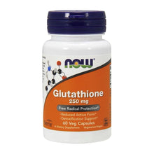 Load image into Gallery viewer, NOW Foods Glutathione 250 Mg - 60 Veg Capsules