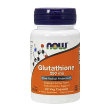 Load image into Gallery viewer, NOW Foods Glutathione 250 Mg - 60 Veg Capsules