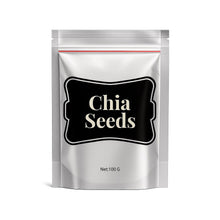 Load image into Gallery viewer, Just Herbs-Chia Seeds 100g