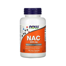 Load image into Gallery viewer, Now foods NAC 600mg (100 capsules)