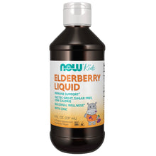 Load image into Gallery viewer, NOW Foods Elderberry Liquid for Kids - 237ml