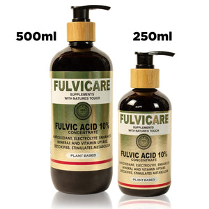 Fulvicare -Fulvic Acid Concentrate [10 %] 500ml - Zencare