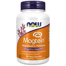 Load image into Gallery viewer, NOW Foods Magtein - 90 Veg Capsules