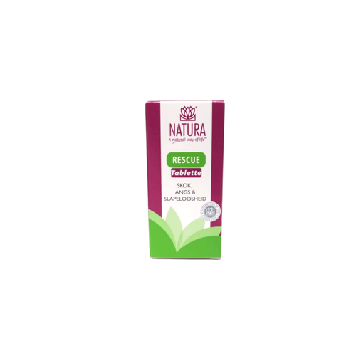 Natura Rescue Shock, Anxiety & Sleeplessness 150 Tablets - Zencare