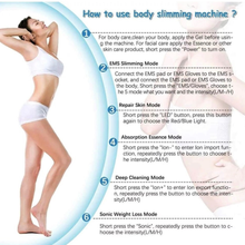 Load image into Gallery viewer, Ultrasonic LED Light Therapy Facial Wand - Anti Ageing - Zencare