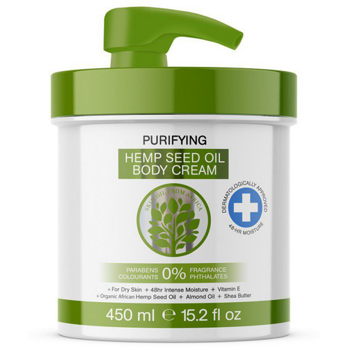 Hemp seed oil body cream - Zencare