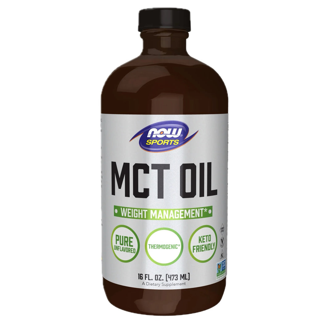 NOW Sports MCT Oil Liquid - 473ml