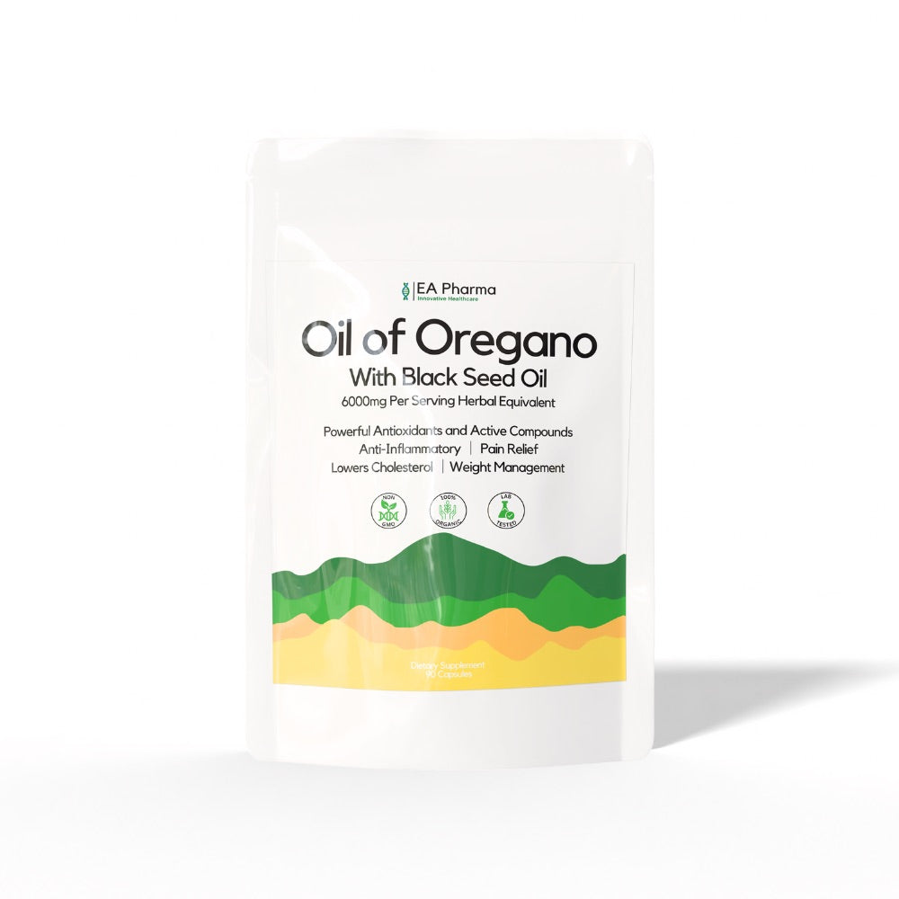 EA Pharma - Oil of Oregano with Blackseed Oil