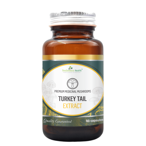 NeoGenesis Health - Turkey Tail Mushroom Extract (60 Caps) - Zencare