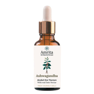 Amrita- Ashwagandha Extract - Alcohol-Free Tincture