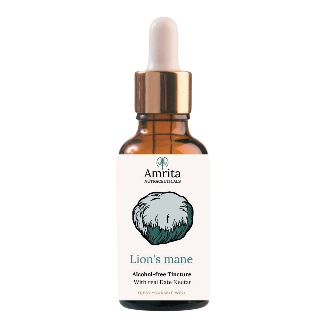 Amrita Lion's Mane Extract - Alcohol-free Tincture