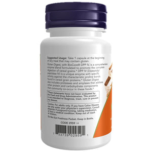 Now Foods-Gluten Digest 60 Capsules