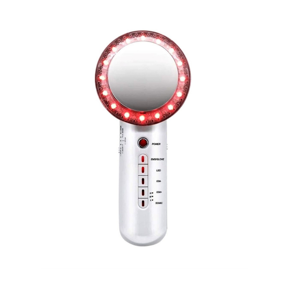 Ultrasonic LED Light Therapy Facial Wand - Anti Ageing - Zencare